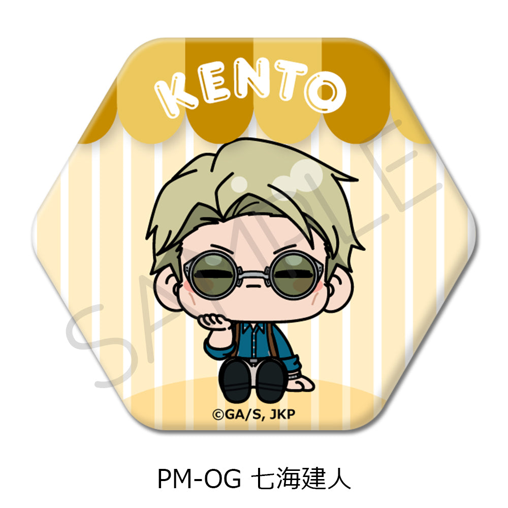 Jujutsu Kaisen Season 2 Vol. 5 Hexagonal Can Badge PM-OG Nanami Kento - anime blind box wholesale