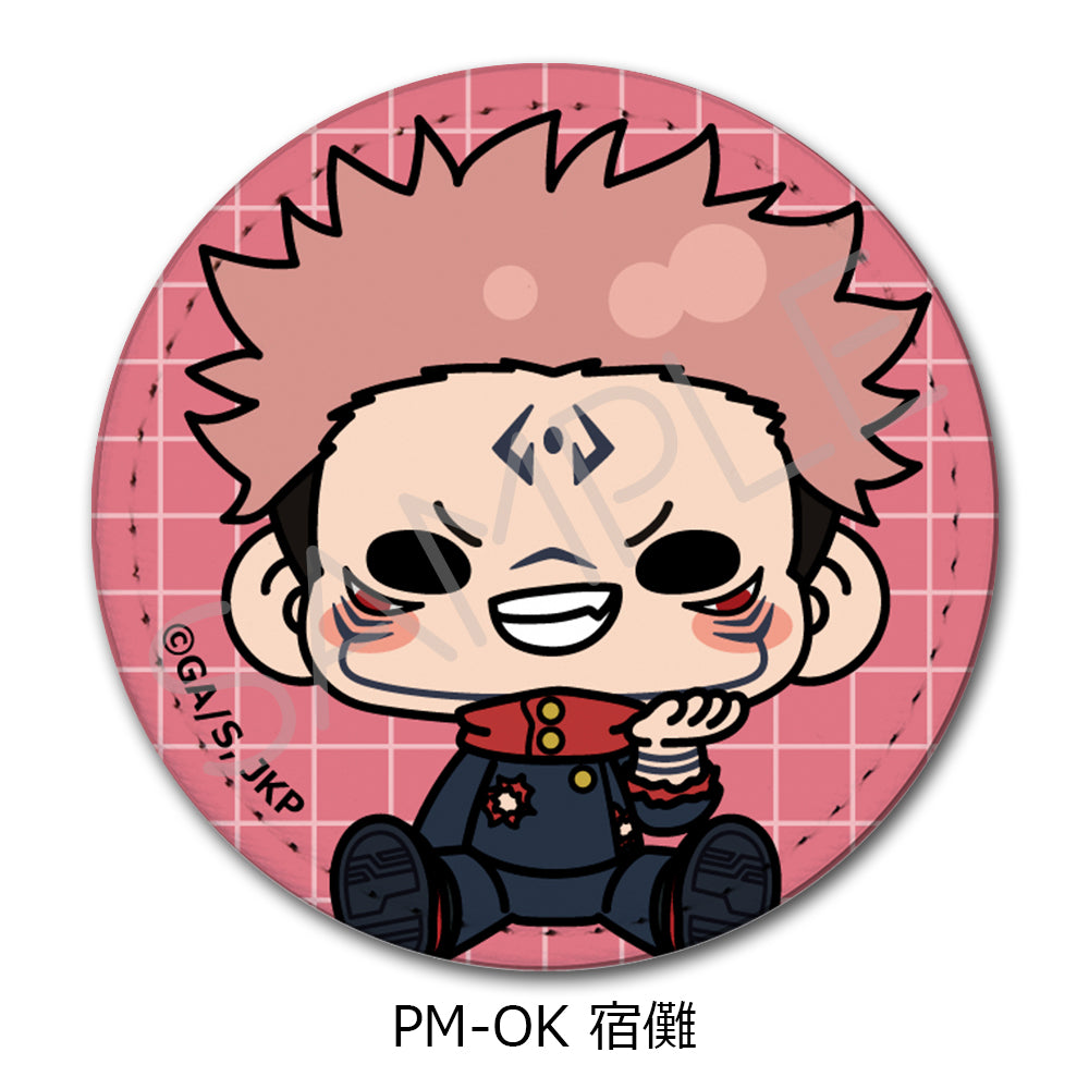 Jujutsu Kaisen Season 2 Vol. 5 Leather Badge (Round) PM-OK Sukuna - anime acrylic stand wholesale