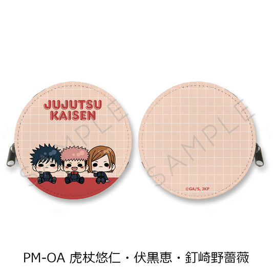 Jujutsu Kaisen Season 2 Vol. 5 Round Coin Case PM-OA Itadori Yuji & Fushiguro Megumi & Kugisaki Nobara - Taito figures wholesale