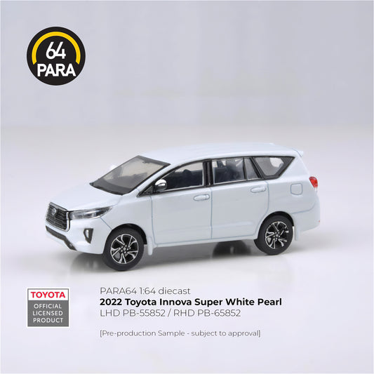 1/64 Toyota Innova 2022 Super White Pearl (LHD) — anime model kits wholesale