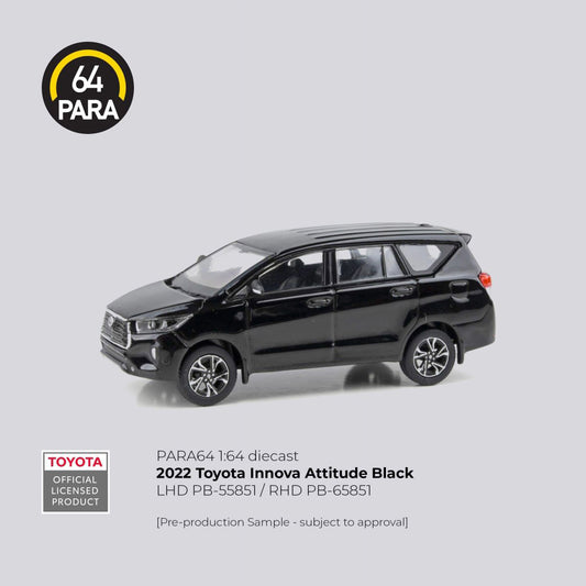 1/64 Toyota Innova 2022 Attitude Black (LHD) — anime model kits wholesale