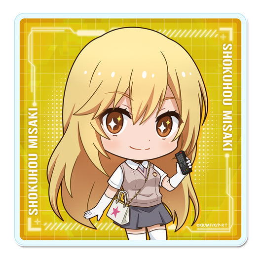 A Certain Scientific Railgun T Puchichoko Acrylic Coaster Shokuhou Misaki - anime figure dropshipping supplier
