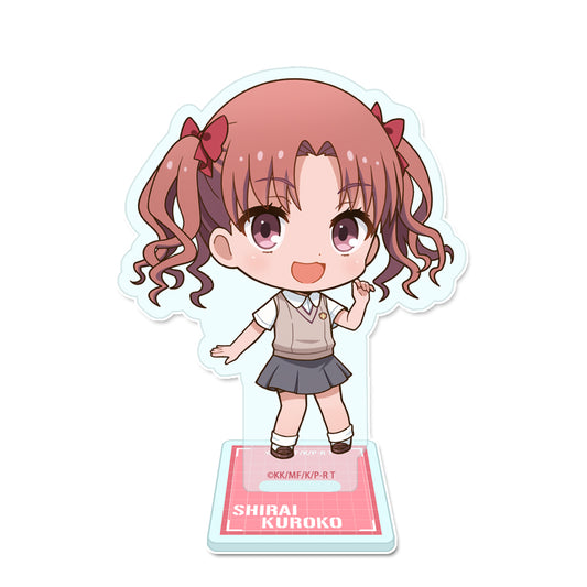 A Certain Scientific Railgun T Puchichoko Acrylic Stand Shirai Kuroko - anime acrylic stand wholesale