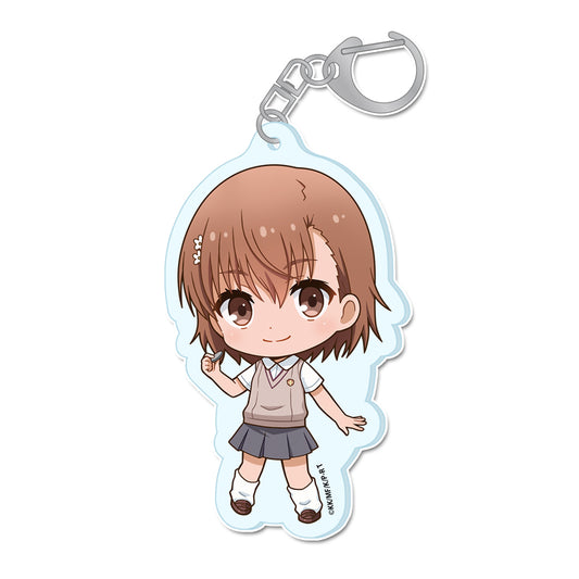 A Certain Scientific Railgun T Puchichoko Acrylic Key Chain Misaka Mikoto - Kotobukiya figures wholesale