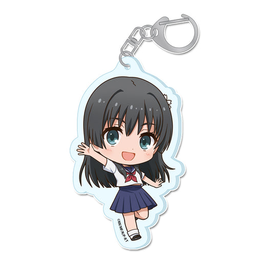 A Certain Scientific Railgun T Puchichoko Acrylic Key Chain Saten Ruiko - gachapon wholesale supplier