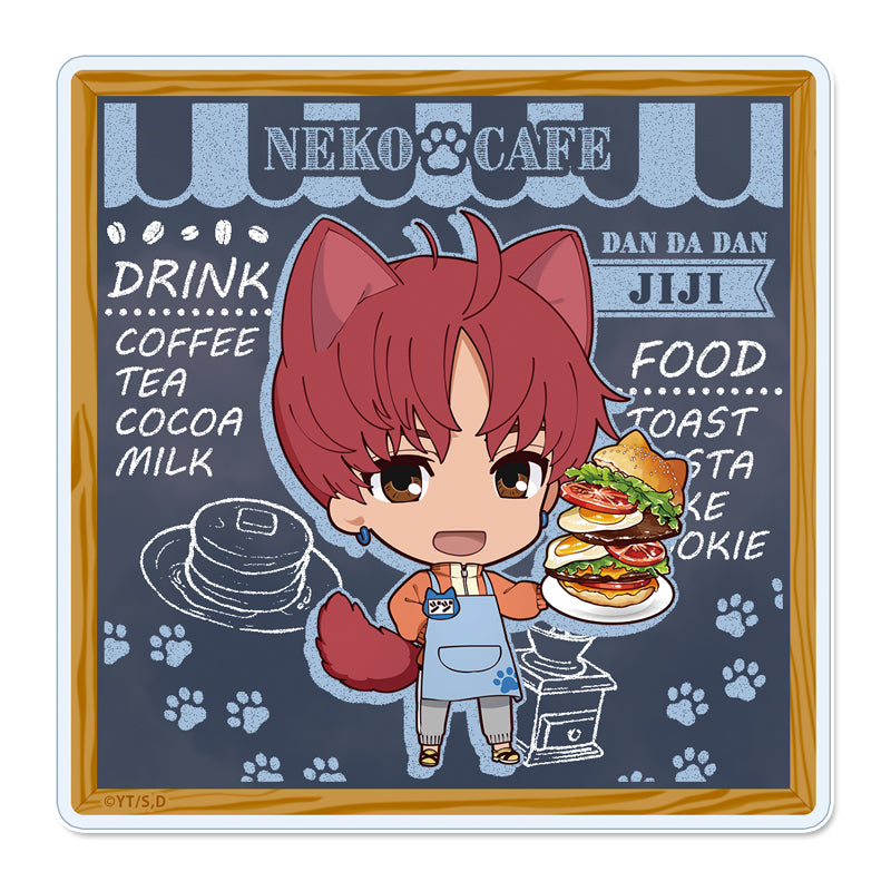 DANDADAN Puchichoko Acrylic Coaster Jiji Cat Cafe - anime acrylic stand wholesale