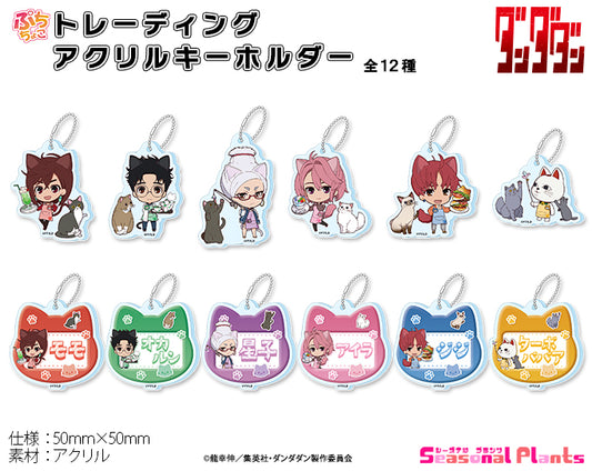 DANDADAN Puchichoko Trading Acrylic Key Chain Cat Cafe - import anime figures wholesale from Japan