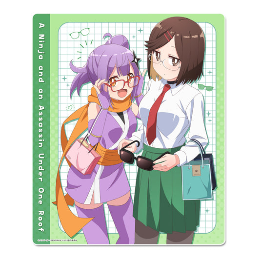 A Ninja and an Assassin Under One Roof Mouse Pad Satoko & Konoha - Good Smile Company wholesale