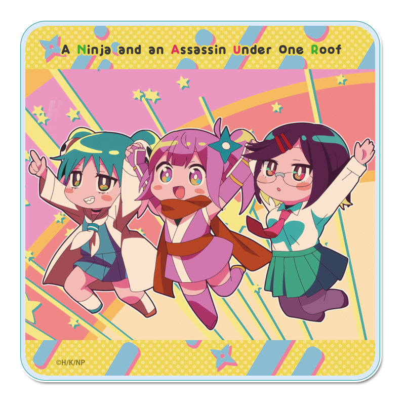 A Ninja and an Assassin Under One Roof Acrylic Coaster Satoko & Konoha & Marin - Square Enix figures wholesale
