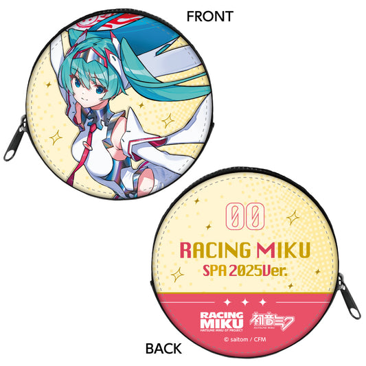 Hatsune Miku Racing Ver. SPA 2025 Cheering Ver. Coin Case - import anime figures wholesale from Japan