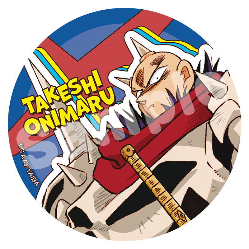 YAIBA: Samurai Legend Choi Deka Can Badge Onimaru Takeshi — bulk anime toys for retailers USA