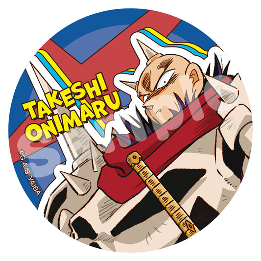 YAIBA: Samurai Legend Choi Deka Can Badge Onimaru Takeshi — bulk anime toys for retailers USA