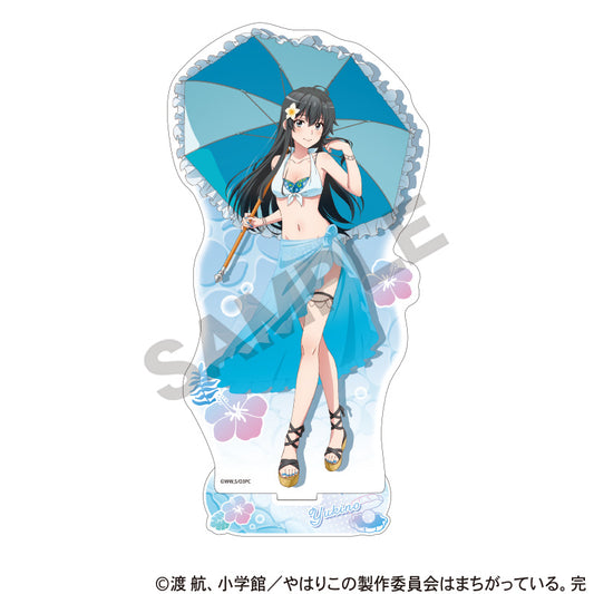 Yahari Ore no Seishun Love-come wa Machigatteiru. Kan Acrylic Stand Yukinoshita Yukino Swimwear Parasol — anime acrylic stand wholesale