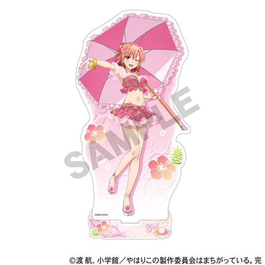 Yahari Ore no Seishun Love-come wa Machigatteiru. Kan Acrylic Stand Yuigahama Yui Swimwear Parasol — anime acrylic stand wholesale