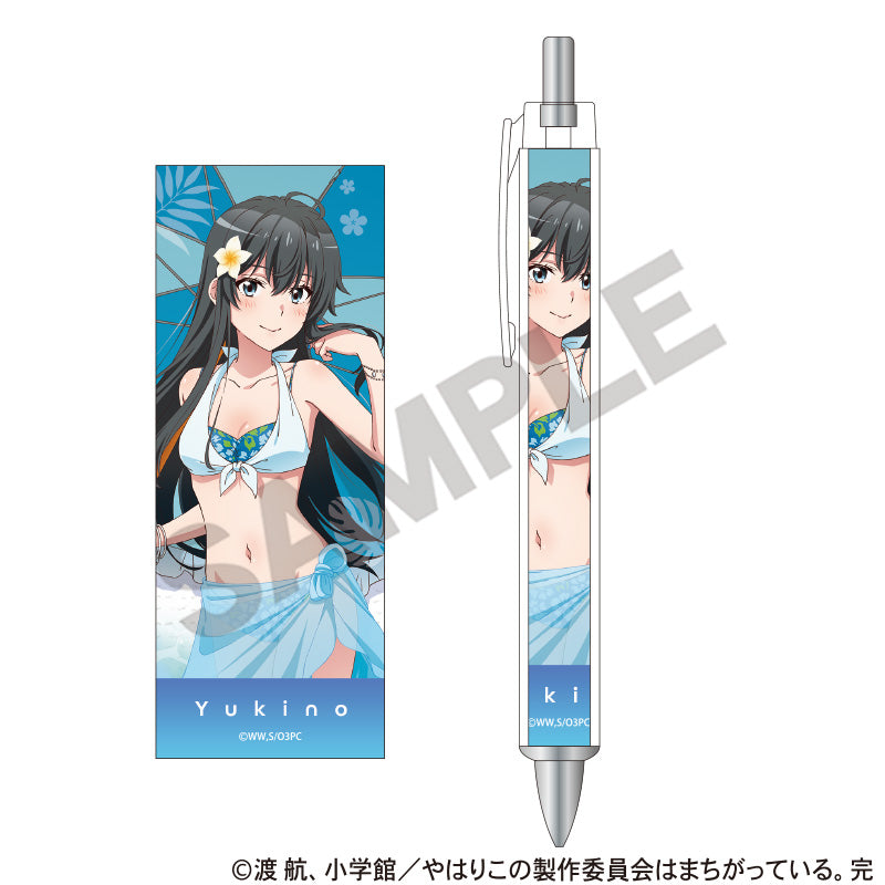 Yahari Ore no Seishun Love-come wa Machigatteiru. Kan Ballpoint Pen Yukinoshita Yukino Swimwear Parasol — anime figure dropshipping supplier