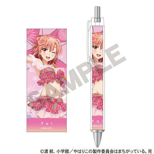 Yahari Ore no Seishun Love-come wa Machigatteiru. Kan Ballpoint Pen Yuigahama Yui Swimwear Parasol — import anime figures wholesale from Japan