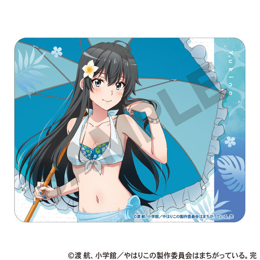 Yahari Ore no Seishun Love-come wa Machigatteiru. Kan Mouse Pad Yukinoshita Yukino Swimwear Parasol — Japanese anime figures bulk supplier USA