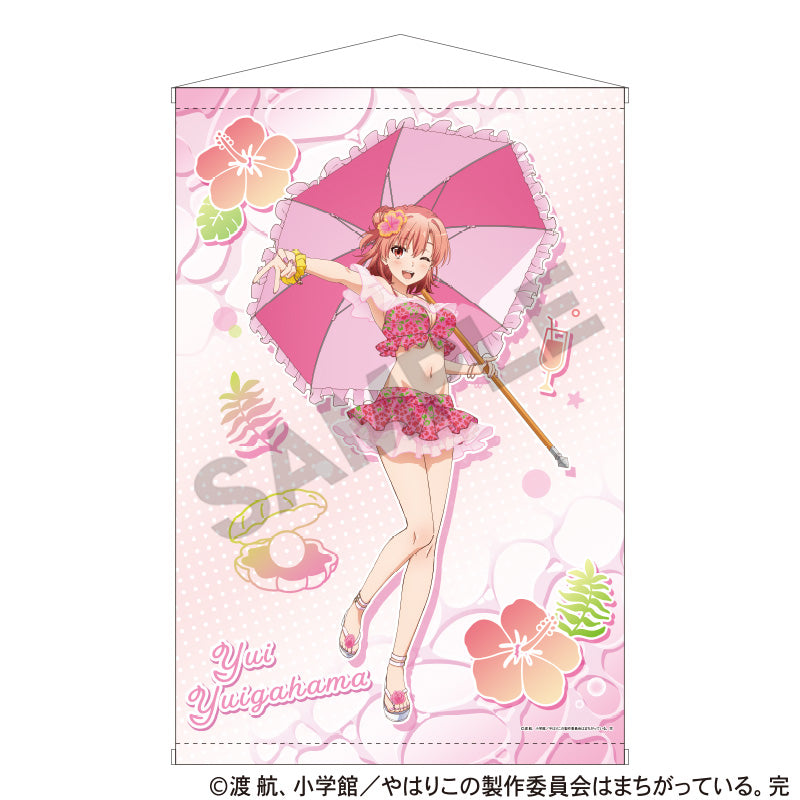 Yahari Ore no Seishun Love-come wa Machigatteiru. Kan B2 Tapestry Yuigahama Yui Swimwear Parasol — anime figure wholesale price list