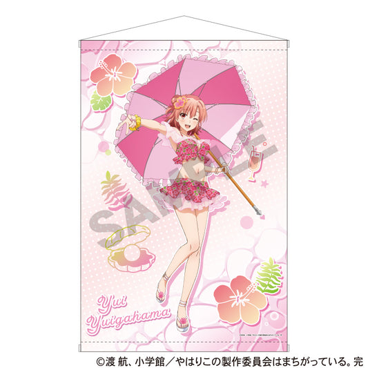 Yahari Ore no Seishun Love-come wa Machigatteiru. Kan B2 Tapestry Yuigahama Yui Swimwear Parasol — anime figure wholesale price list