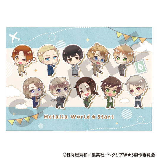 Hetalia World Stars Single Clear File Group Chimaniwa — anime store wholesale supplier