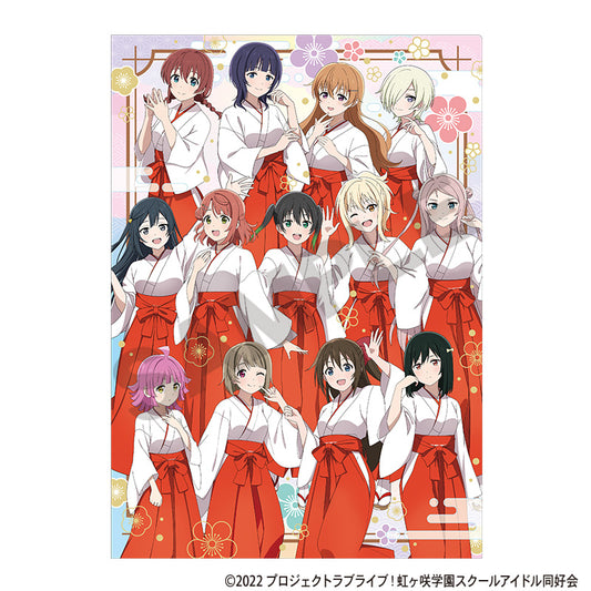 Love Live! Nijigasaki High School Idol Club Single Clear File Summer Festival 2025 - where to buy anime figures wholesale USA