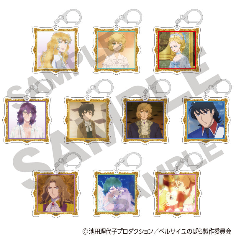 The Rose of Versailles Trading Acrylic Key Chain - anime keychains wholesale