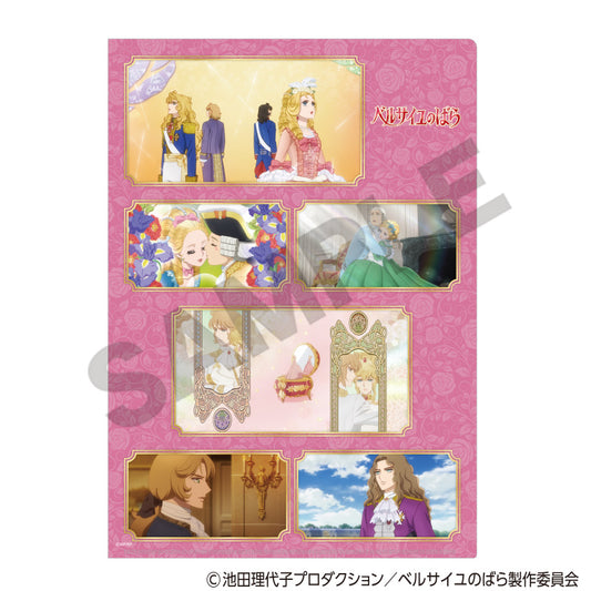 The Rose of Versailles Single Clear File Pink - wholesale anime plush toys