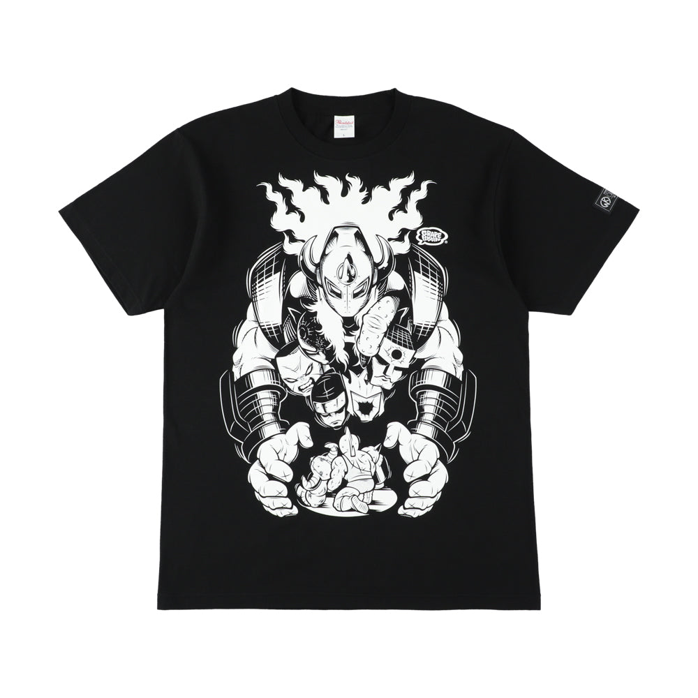 Kinnikuman x GRAPE BRAIN AVS T-shirt (XL Size) - gachapon wholesale supplier