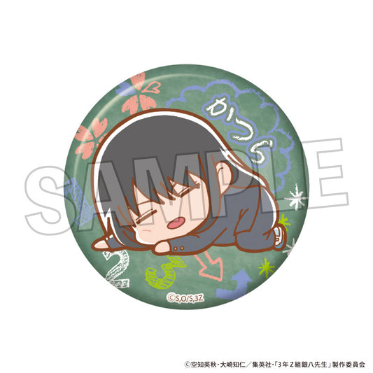 3-Z Class Ginpachi-sensei Guutara Giragira Can Badge Katsura Kotarou - anime figure wholesale price list