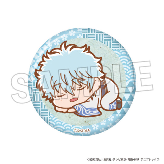 Gintama Guutara Giragira Can Badge Sakata Gintoki - wholesale anime plush toys