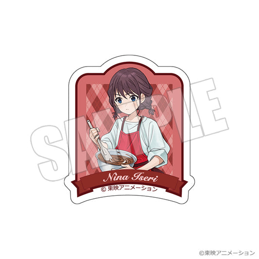Girls Band Cry Die-cut Sticker -The Colorist of Feelings- Nina — import anime figures wholesale from Japan