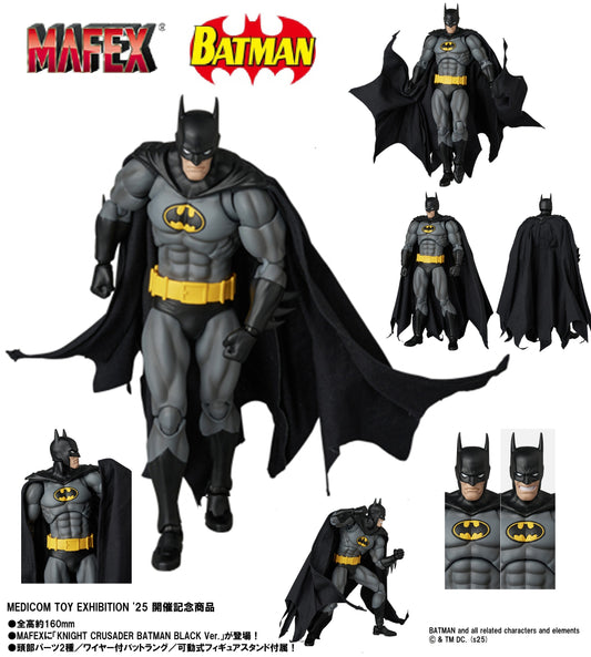 MAFEX Batman: Knightfall KNIGHT CRUSADER BATMAN BLACK Ver. — where to buy anime figures wholesale USA
