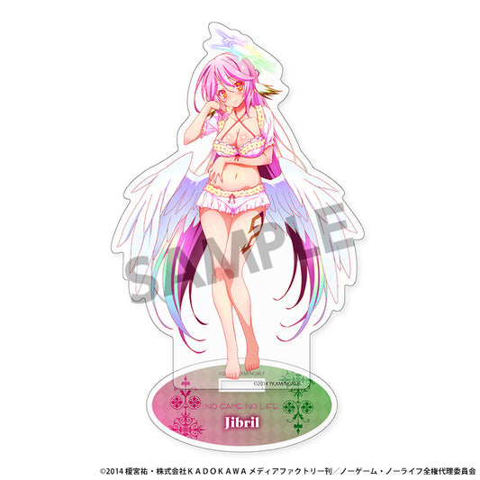 No Game No Life Original Illustration Acrylic Stand Jibril Nightwear Ver. — anime acrylic stand wholesale