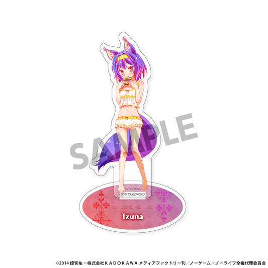 No Game No Life Original Illustration Acrylic Stand Hatsuse Izuna Nightwear Ver. — anime acrylic stand wholesale