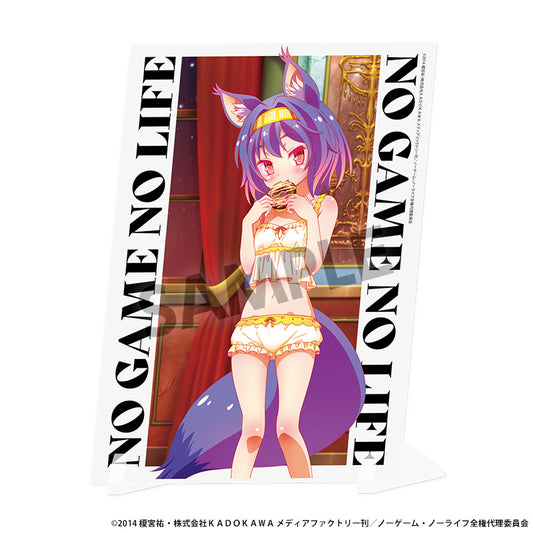 No Game No Life Original Illustration Visual Acrylic Plate Hatsuse Izuna Nightwear Ver. — anime figure dropshipping supplier