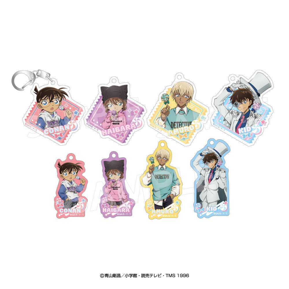 Detective Conan Acrylic Key Chain Collection Lollipop - Re-ment figures wholesale