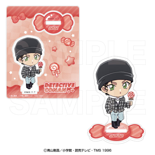 Detective Conan Acrylic Stand Lollipop Mini Akai Shuichi - anime acrylic stand wholesale