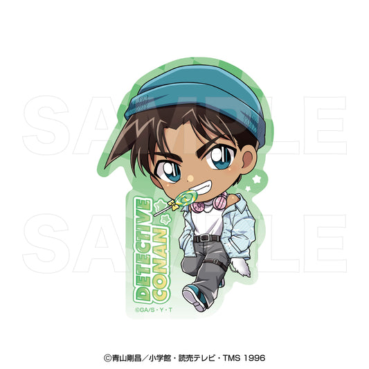 Detective Conan Sticker Lollipop Mini Hattori Heiji - anime figures wholesale near me