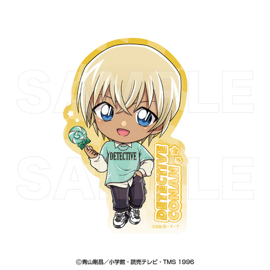 Detective Conan Sticker Lollipop Mini Amuro Toru - bulk anime toys for retailers USA