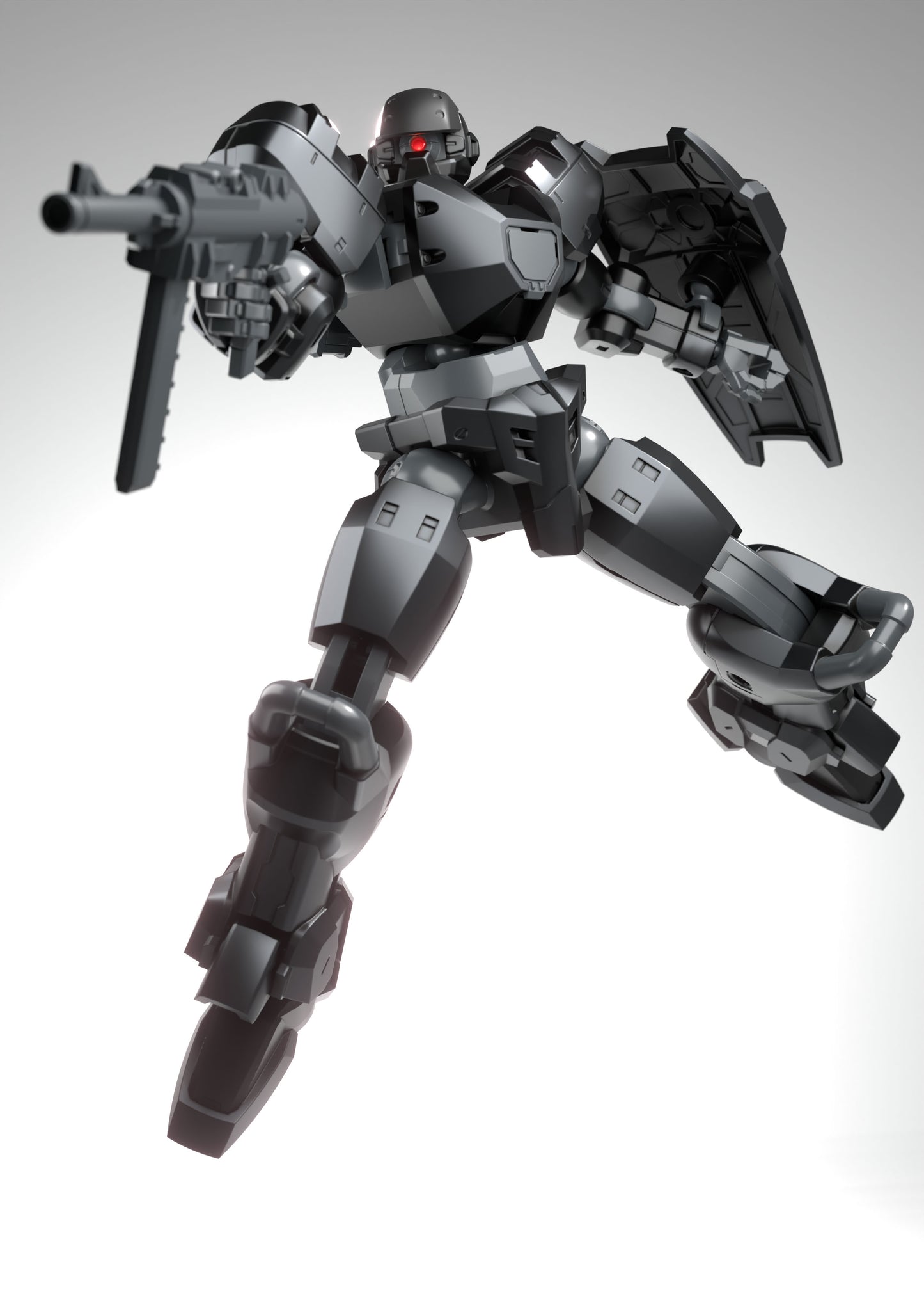 SHEIK MAINLAND ULTRA ACTION TROOPER SERIES STAG 1/144 SCALE PLASTIC MODEL KIT (BLACK) — anime model kits wholesale