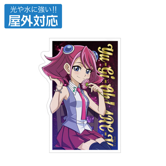 Yu-Gi-Oh! Arc-V Original Illustration Hiiragi Yuzu Outdoors Sticker Ichirin no Yurameki Ver. — bulk anime toys for retailers USA