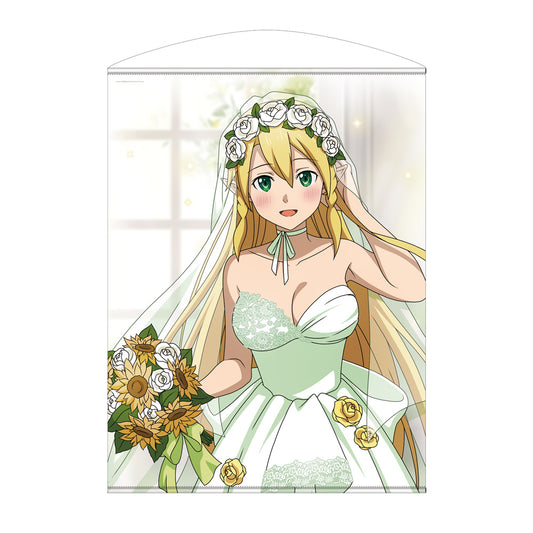 Sword Art Online Original Illustration Leafa 100cm Tapestry Wedding Dress Ver. - bulk anime figures supplier