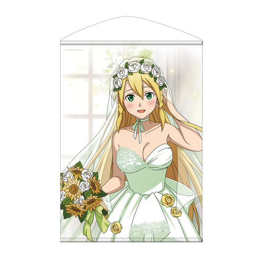 Sword Art Online Original Illustration Leafa B2 Tapestry Wedding Dress Ver. - anime figures wholesale near me