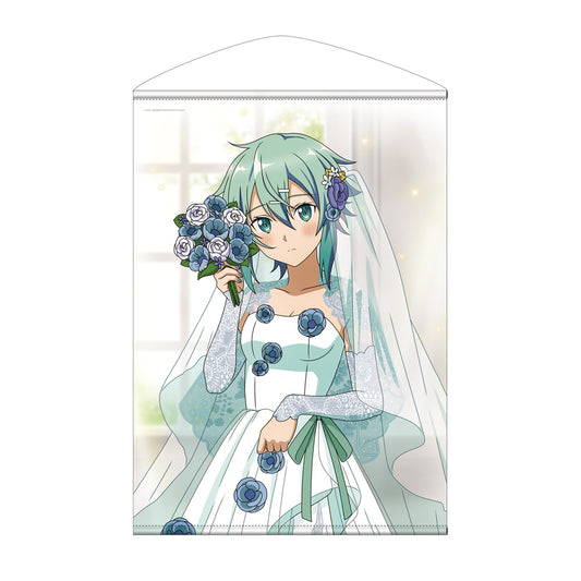 Sword Art Online Original Illustration Sinon B2 Tapestry Wedding Dress Ver. - anime figures wholesale near me