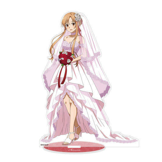 Sword Art Online Original Illustration Asuna Acrylic Stand (Large) Wedding Dress Ver. - anime acrylic stand wholesale