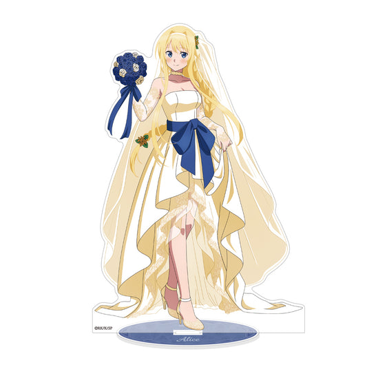 Sword Art Online Original Illustration Alice Acrylic Stand (Large) Wedding Dress Ver. - anime acrylic stand wholesale
