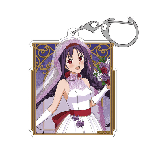 Sword Art Online Original Illustration Yuki Acrylic Multi Key Chain Wedding Dress Ver. - anime toy wholesale USA