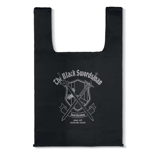 Sword Art Online Black Swordsman Kirito Eco Bag Black - Re-ment figures wholesale