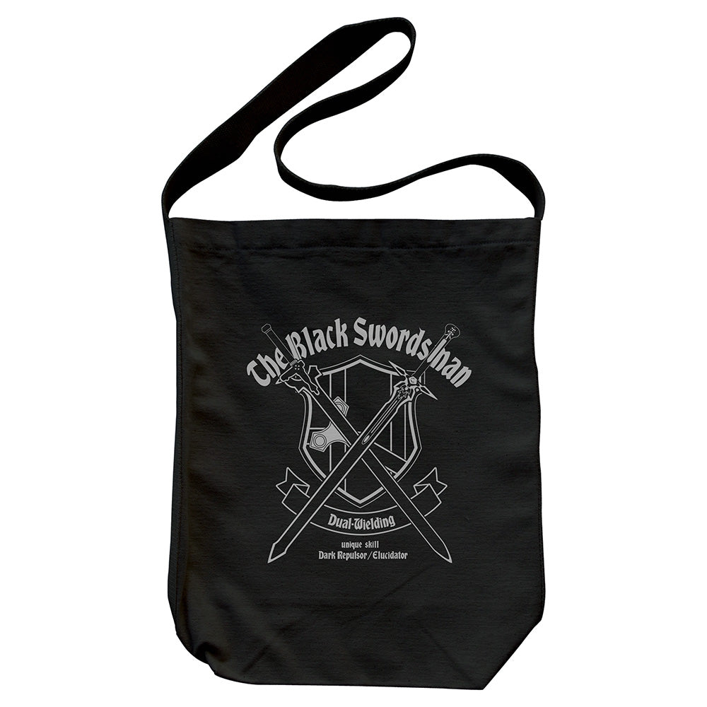 Sword Art Online Black Swordsman Kirito Shoulder Tote Bag Ver. 2.0 Black - anime display figures wholesale