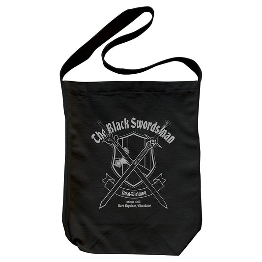 Sword Art Online Black Swordsman Kirito Shoulder Tote Bag Ver. 2.0 Black - anime display figures wholesale